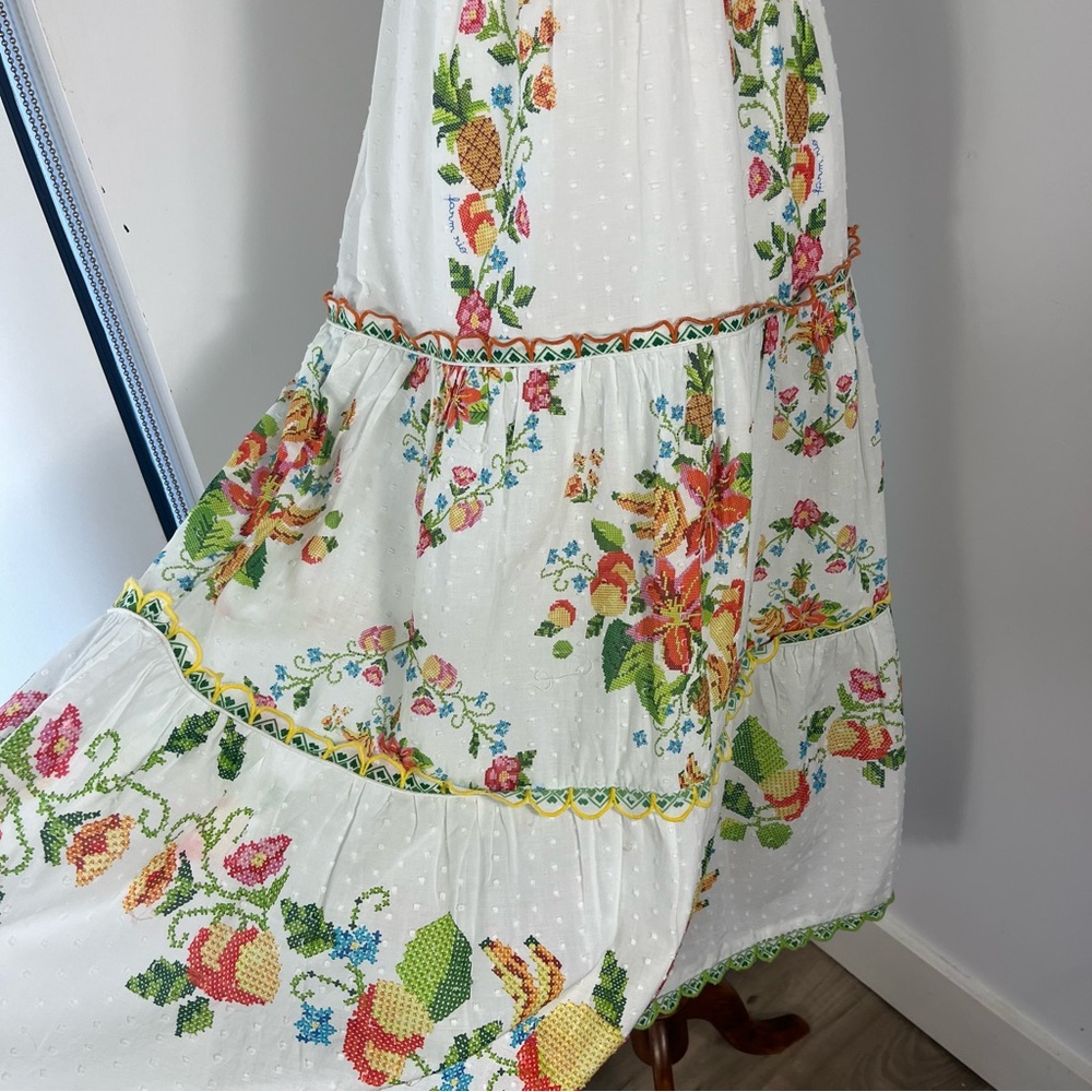 Farm Rio Mixed Tropical romance midi dress - Picture 7 of 10
